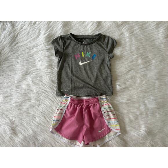 Nike Kids Matching Sets - Pink, Gray, Black - Picture 7 of 10